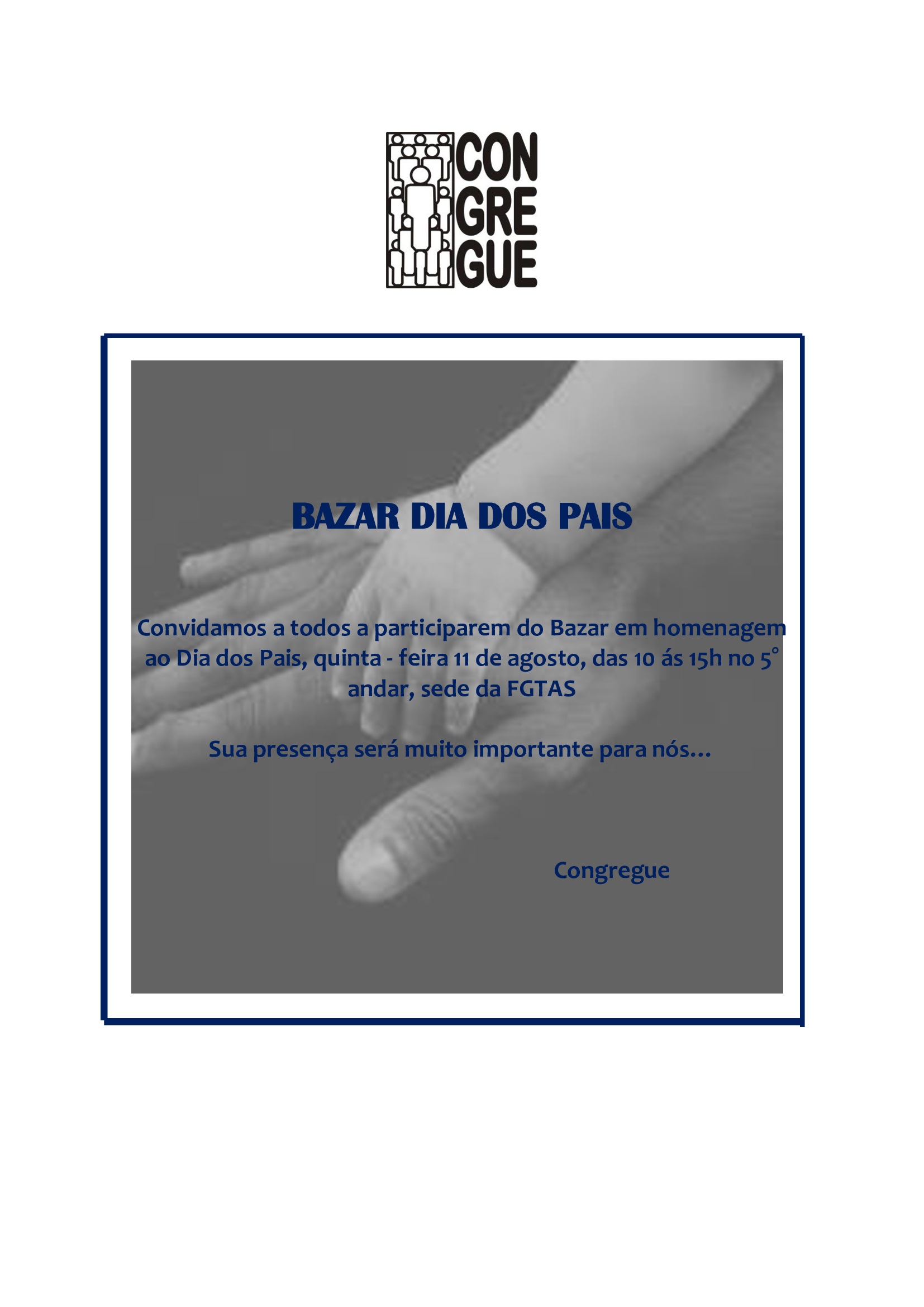 BAZAR DIA DOS PAIS