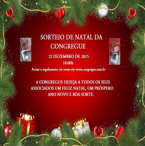 SORTEIO DE NATAL 2015